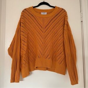Old Navy Orange Knit Sweater